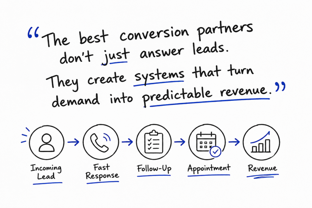 The Takeaway: the best conversion partners creates smart systems.